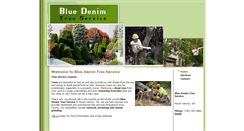 Desktop Screenshot of bluedenimtreeservice.com